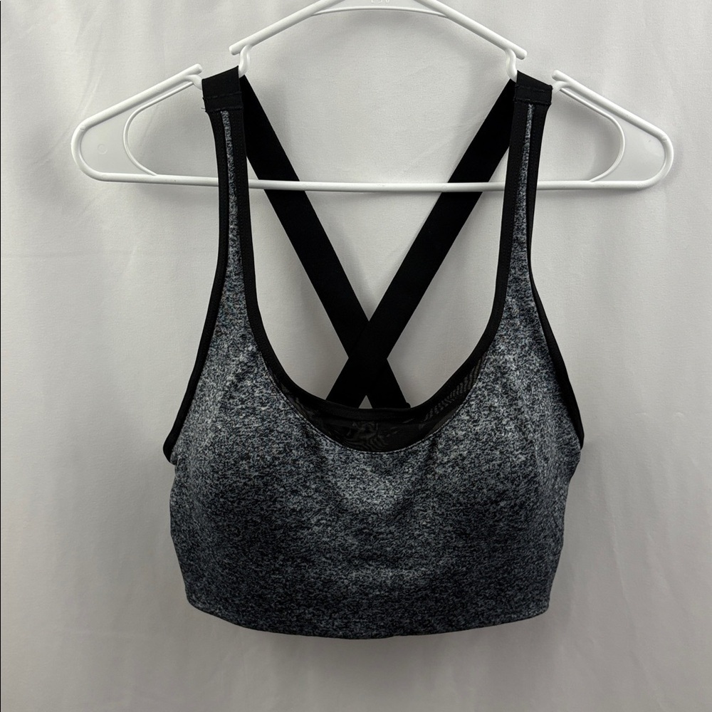 PINK Victorias Secret Active Ultimate Lightly Lined Sport BRA size Large Gray
